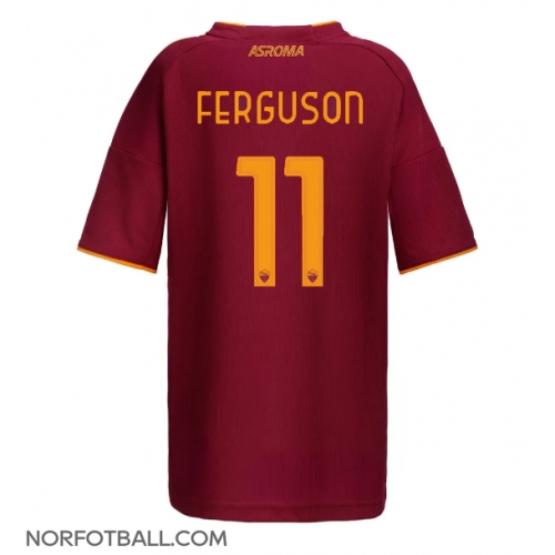 Billige Fotballdrakt AS Roma Evan Ferguson #11 Replika Hjemmedrakt Dame 2025-26 Kortermet Billige Fotballdrakt AS Roma Evan Ferguson #11 Replika Hjemmedrakt Dame 2025-26 Kortermet